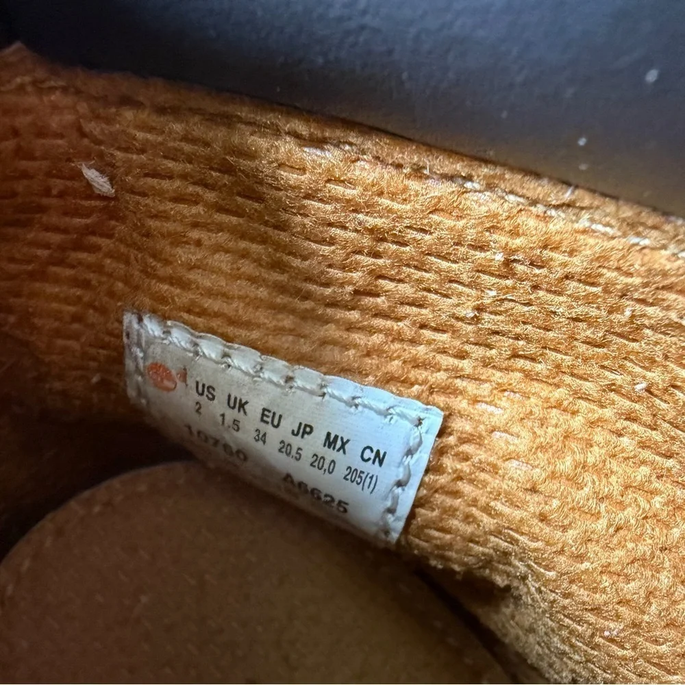 Timberland size regular